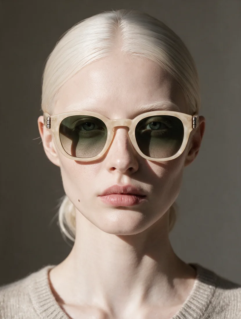 Milena Lindqvist wearing the CN-05 in Bein Ivory